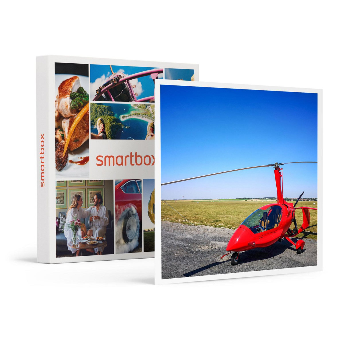 Smartbox Baptême de l'air en ULM Gyrocoptère : 30 min de vol au-dessus de Lille et ses environs - Coffret Cadeau Sport & Aventure