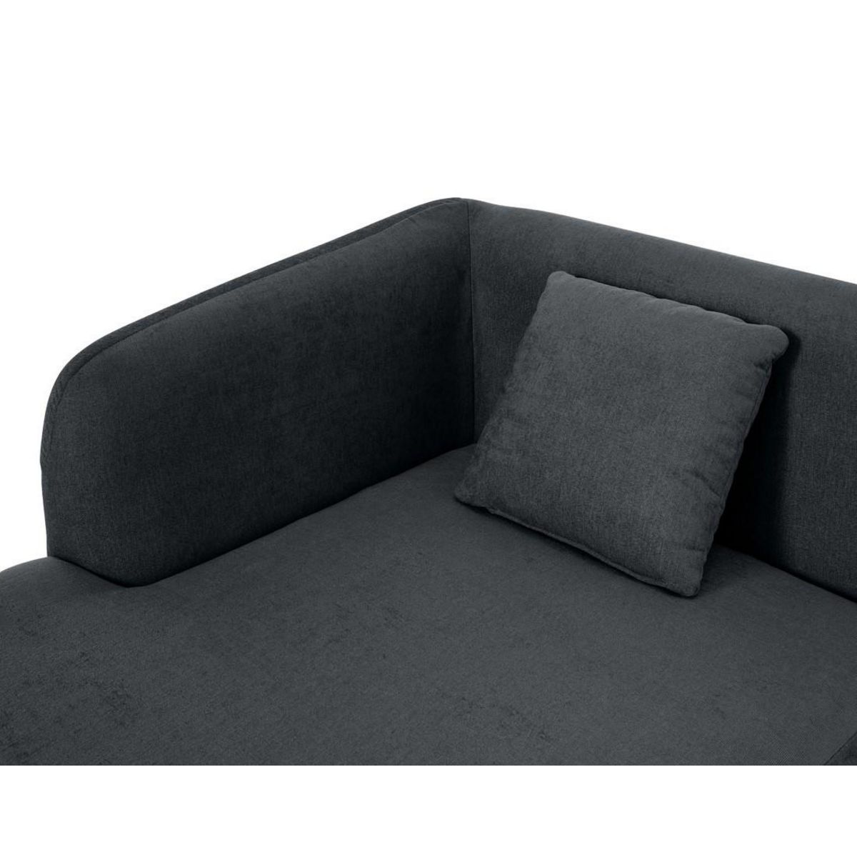 LISA DESIGN Ikare - module d'assise méridienne gauche - en tissu