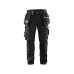 BLAKLADER Pantalon de travail artisan + stretch noir T44 BLÅKLÄDER 159918609900C50
