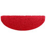 Voir la diapositive 4 : VIDAXL Tapis d'escalier 10 pcs 65x21x4 cm Rouge
