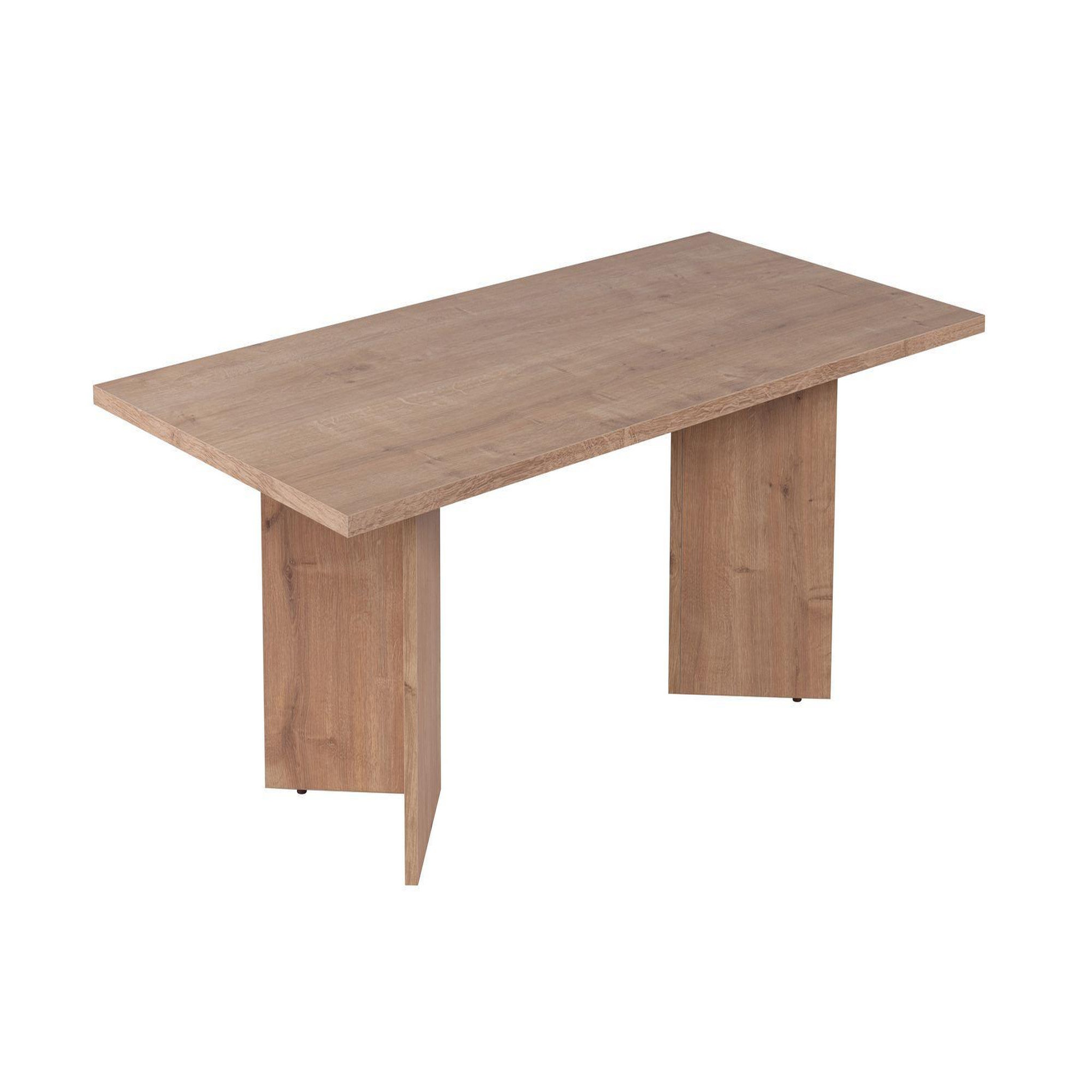Habitat et Jardin Table basse en bois  sabin  - 60 x 119 x 40 cm - chêne saphir