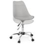 Voir la diapositive 6 : Paris Prix Chaise de Bureau Design  Amidon  81cm Gris