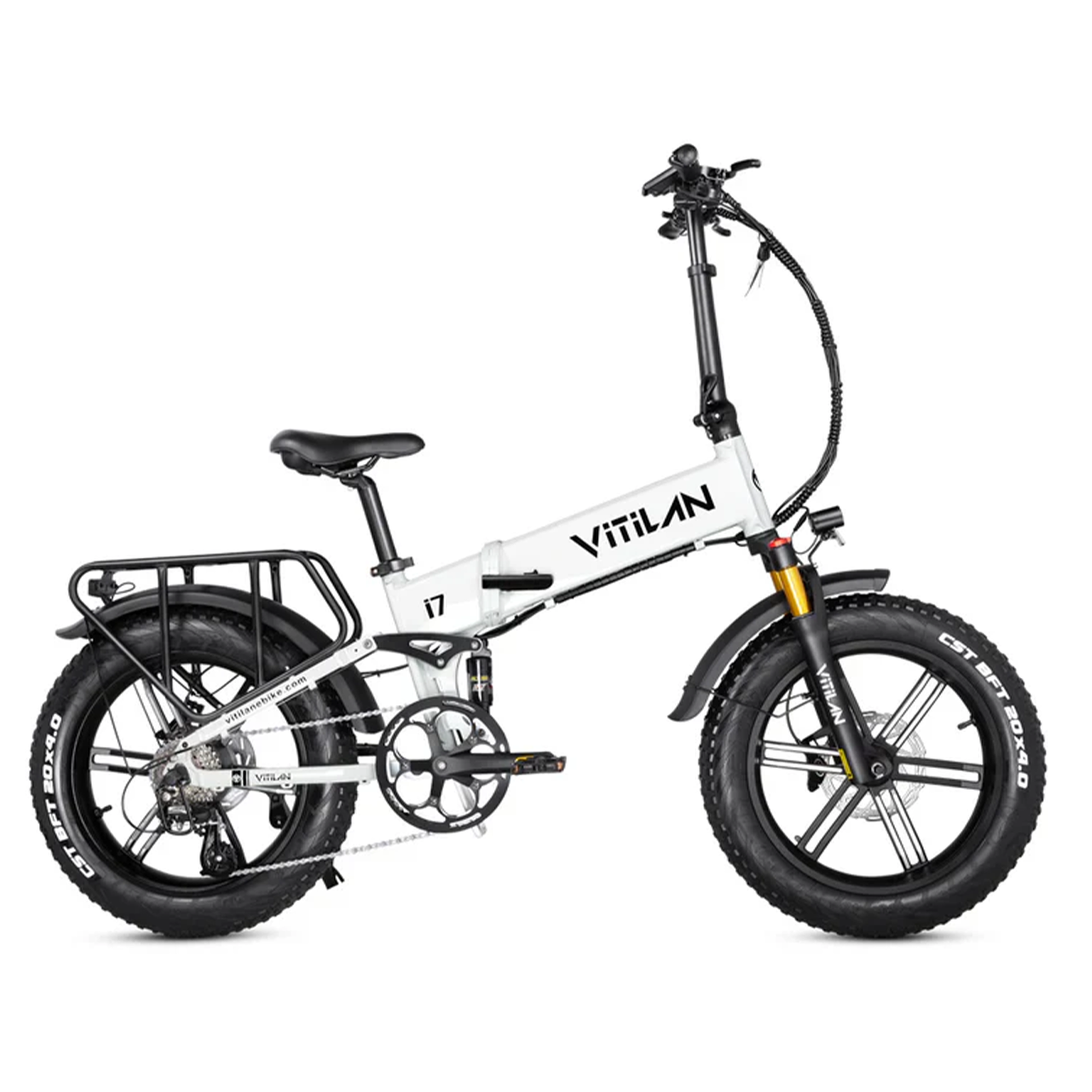 Voir la diapositive 1 : VITILAN Vélo électrique tout terrain VITILAN i7 Pro 3.0 avec gros pneus 20 × 4"