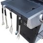 Voir la diapositive 4 : CONCEPT USINE Barbecue à gaz et plancha 3 + 1 brûleurs avec ustensiles ACOMA