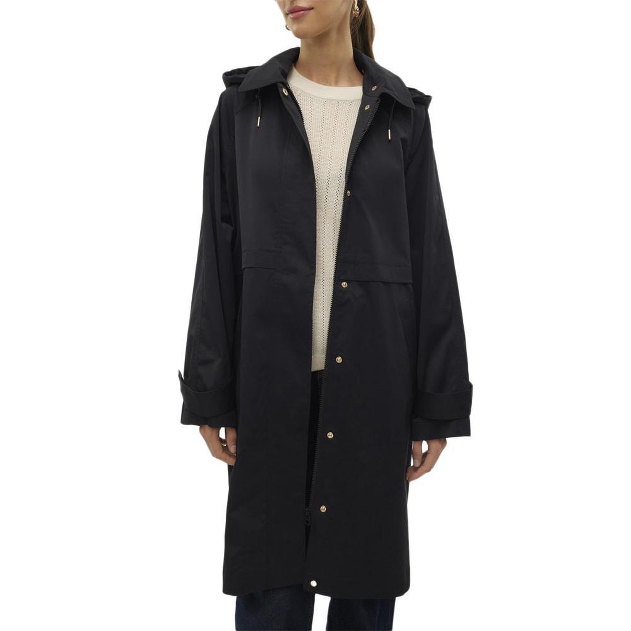 Vero Moda Manteau Noir Femme Vero Moda Chelseasif. Coloris disponibles : Noir