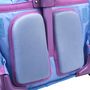 Voir la diapositive 6 : DISNEY Cartable à roulettes bleu REINE DES NEIGES