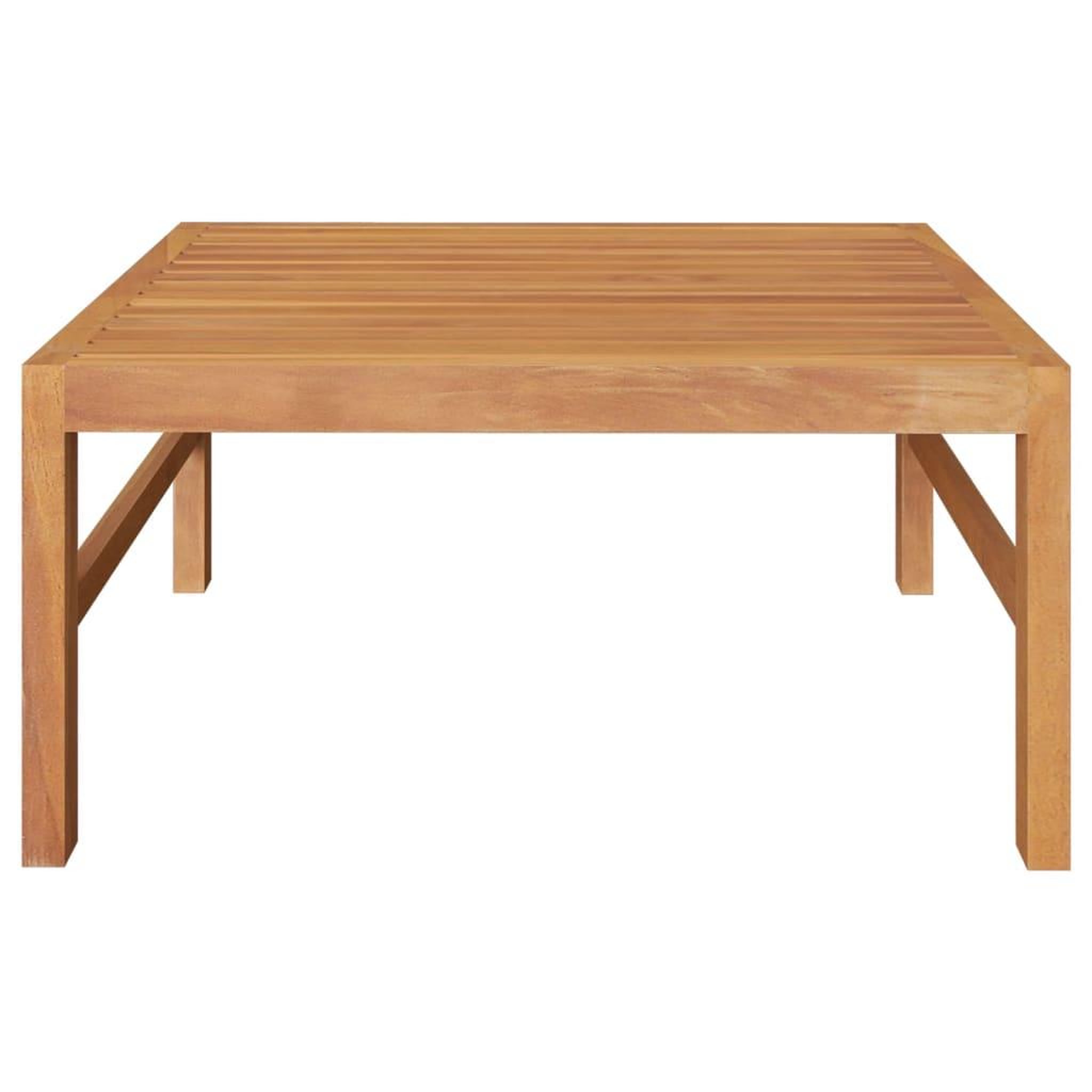Voir la diapositive 5 : VIDAXL Salon de jardin 2 pcs avec coussins creme Bois de teck