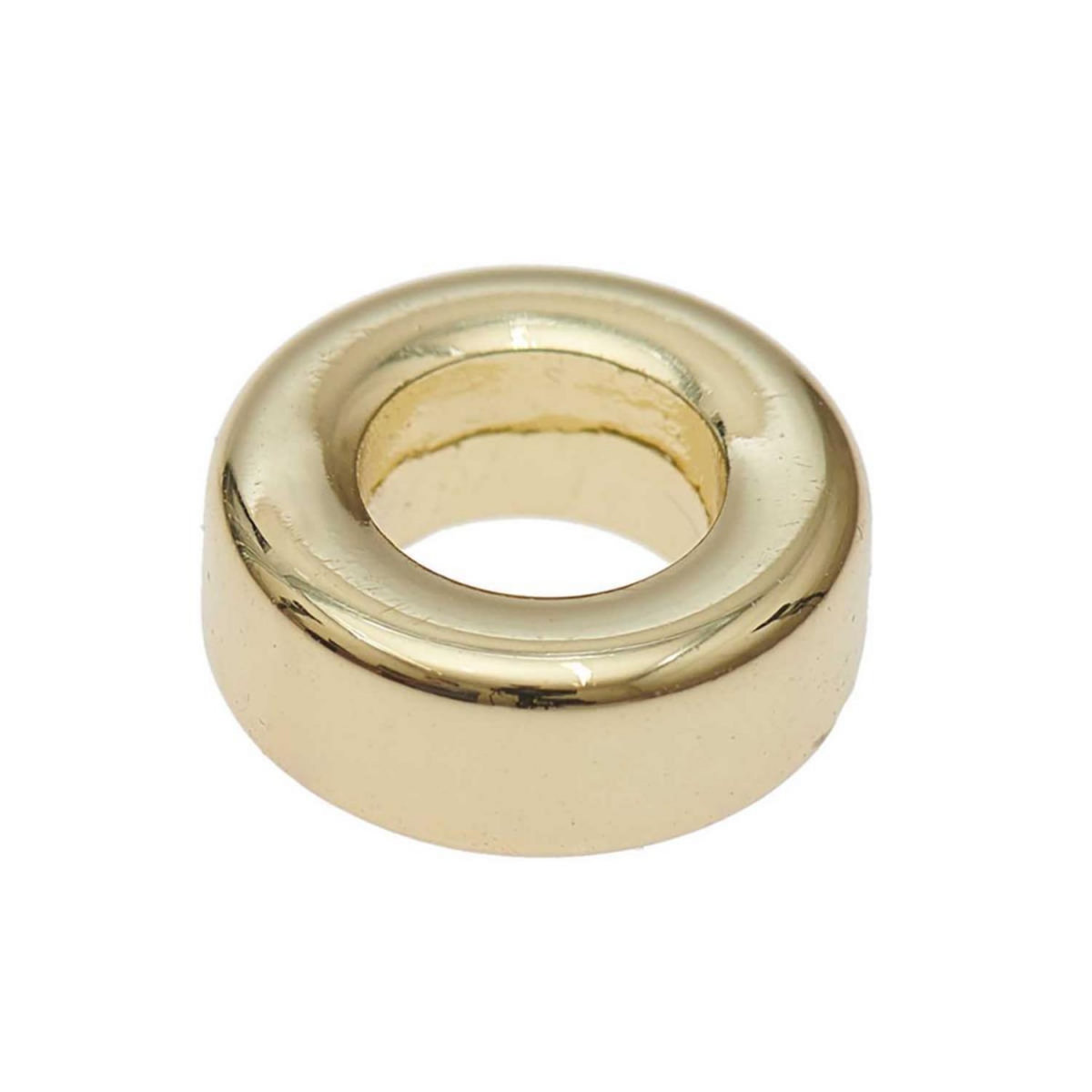 RICO DESIGN Itoshii pack de 10 perles ponii anneau dore