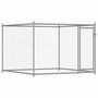 Voir la diapositive 2 : VIDAXL Cage pour chien avec porte gris 2x2x1,5 m acier galvanise