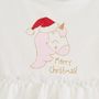 Voir la diapositive 2 : INEXTENSO Robe tulle licorne de noël bébé fille