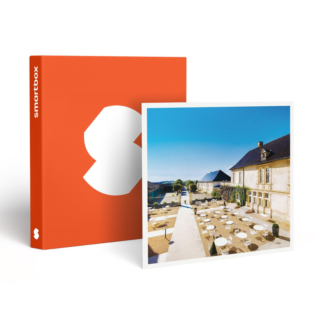 Smartbox Escapade en suite au Château de Pizay 4* avec un délicieux dîner 3 plats près de Mâcon - Coffret Cadeau Séjour
