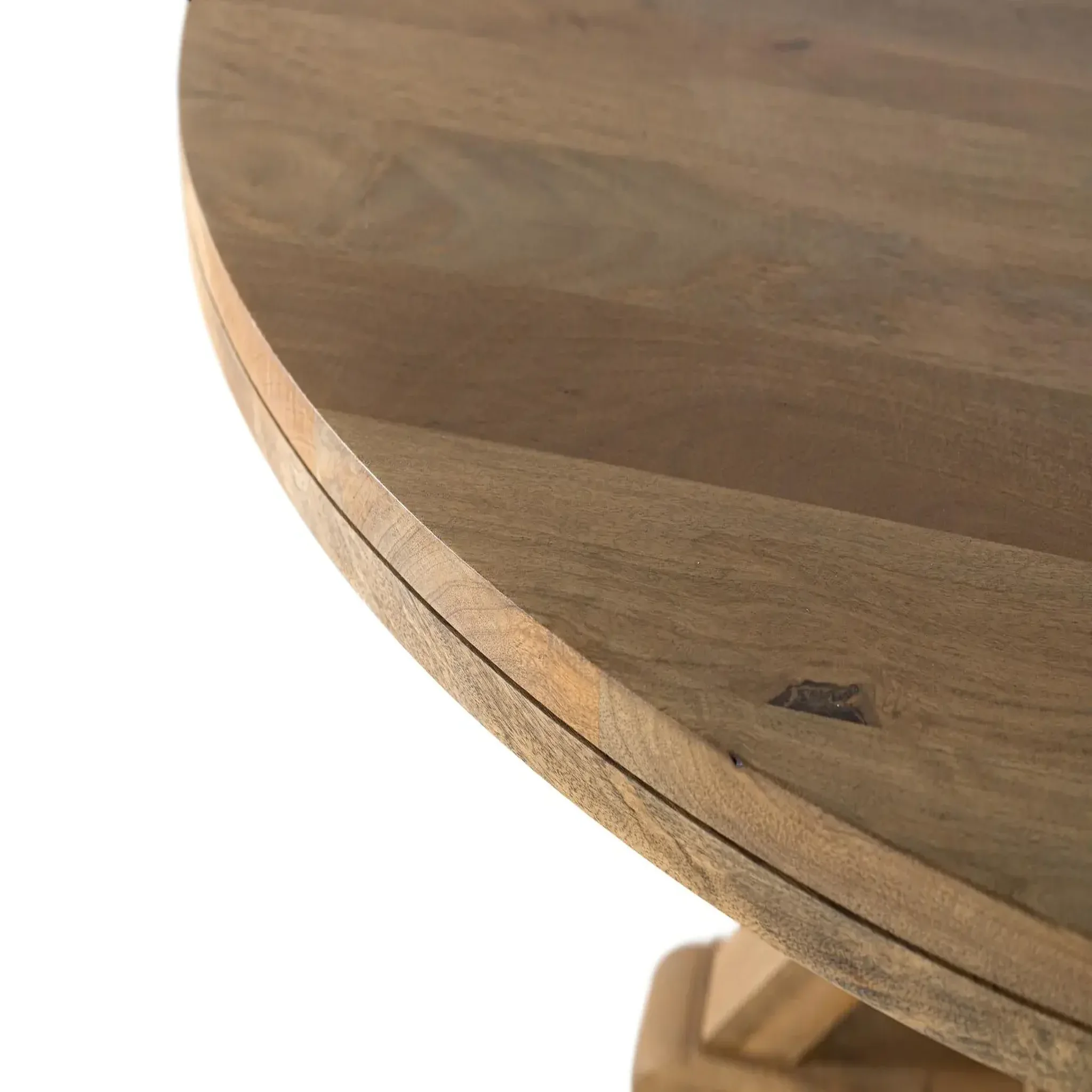 Voir la diapositive 3 : GINER Y COLOMER SL Tables à manger en bois de manguier 150 cm style rustique moderne