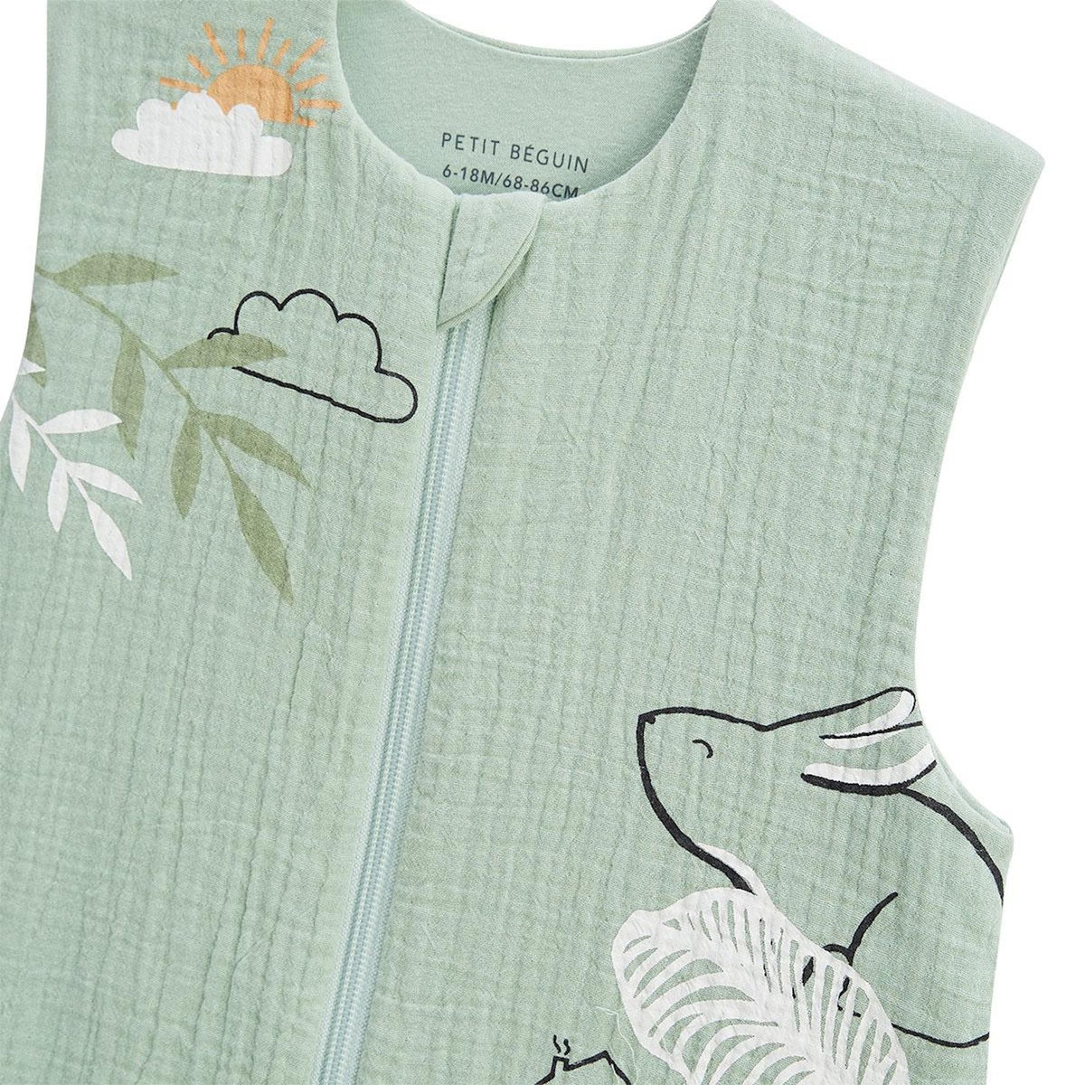 Petit Béguin Gigoteuse d'été en gaze de coton Frimousse
