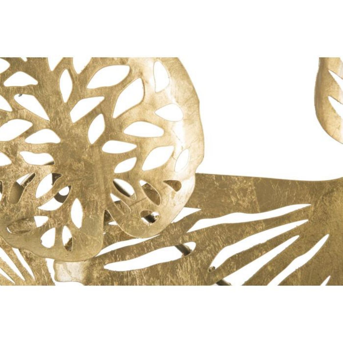 Paris Prix Décoration Murale Horizontale en Métal  Iris  115cm Or