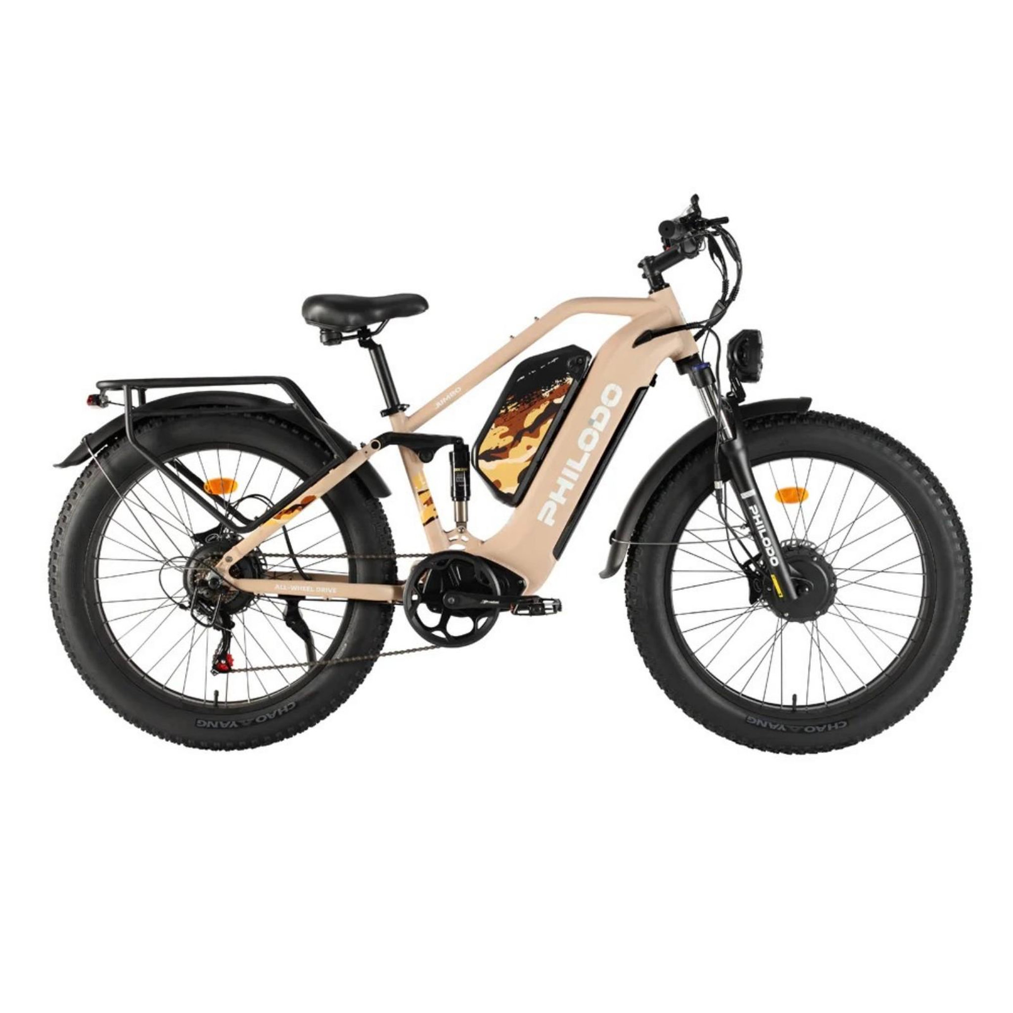 Voir la diapositive 1 : PHILODO Vélo électrique philodo jumbo à double batterie