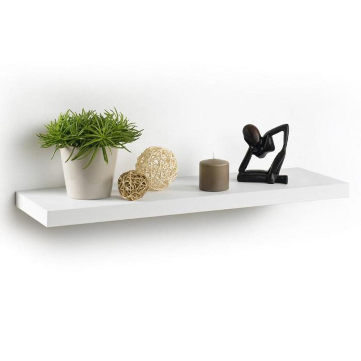 Paris Prix Étagère Murale Design  Flottante  75cm Blanc