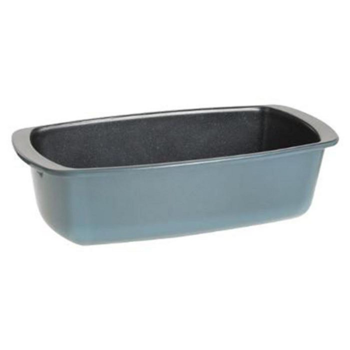 FIVE Plat à Cake en Verre  Pierre  27cm Bleu