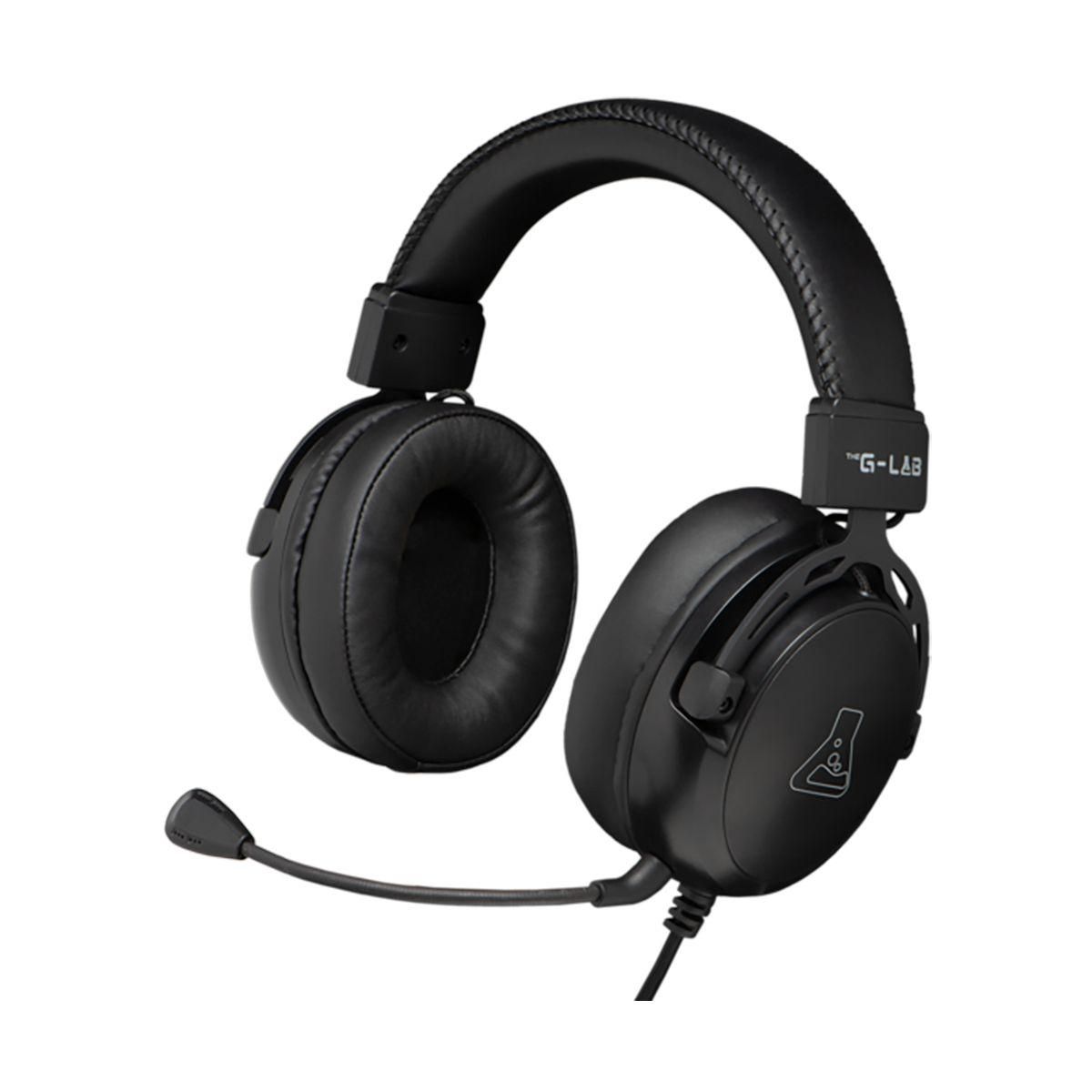THE G-LAB Casque gamer KORP TITANIUM