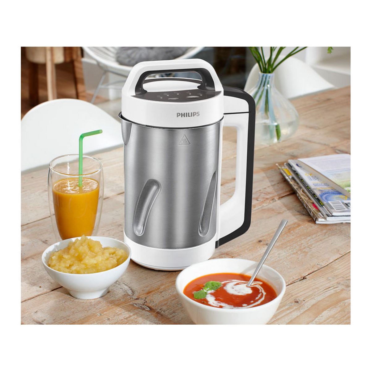 PHILIPS Blender HR2201/80 Chauffant 1.2L 990W