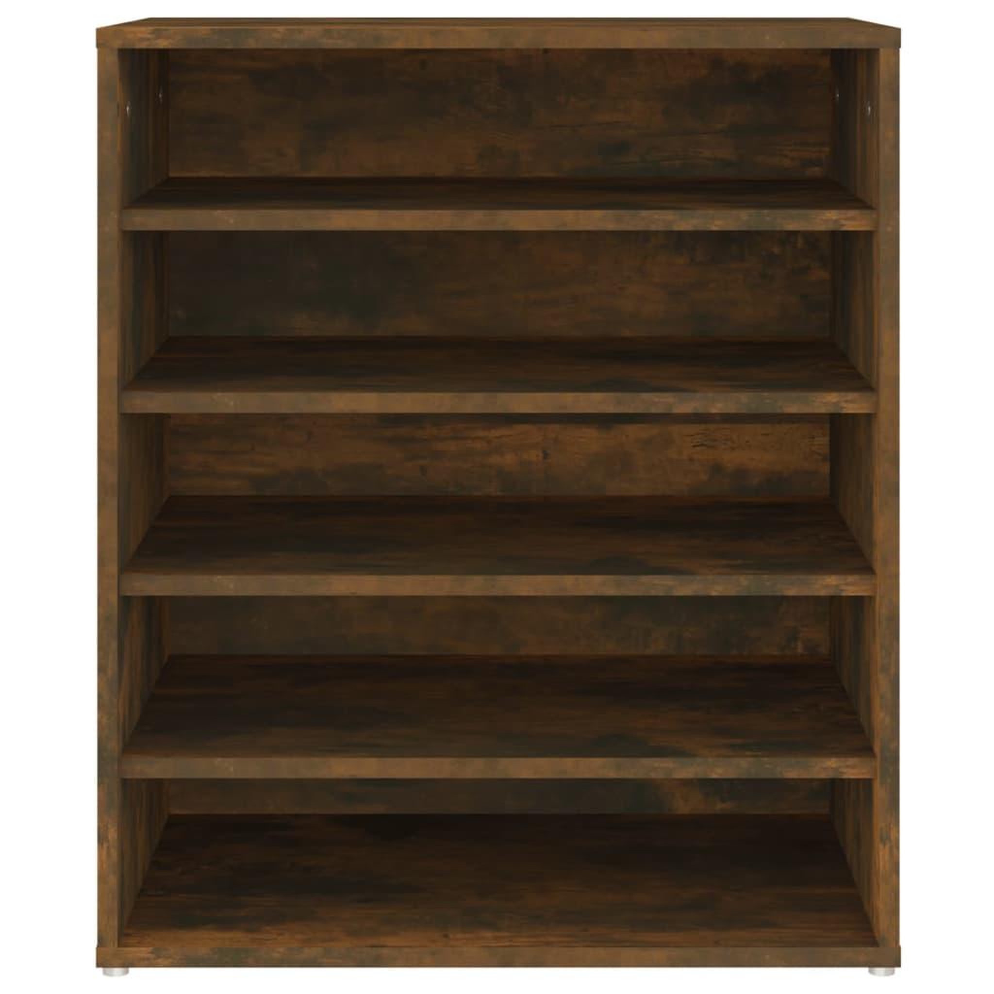 Voir la diapositive 5 : VIDAXL Meuble a chaussures Chene fume 60x35x70 cm Bois d'ingenierie