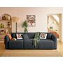 Voir la diapositive 2 : LISA DESIGN Ikare - module d'assise d'angle droit - en tissu