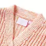 VIDAXL Cardigan pour enfants tricote rose melange 128