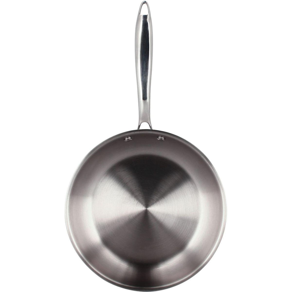 MENASTYL Batterie de cuisine 2 poeles Trinox 24/28cm