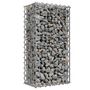Voir la diapositive 5 : tectake Gabion rectangulaire gris 100 x 30 x 50 cm