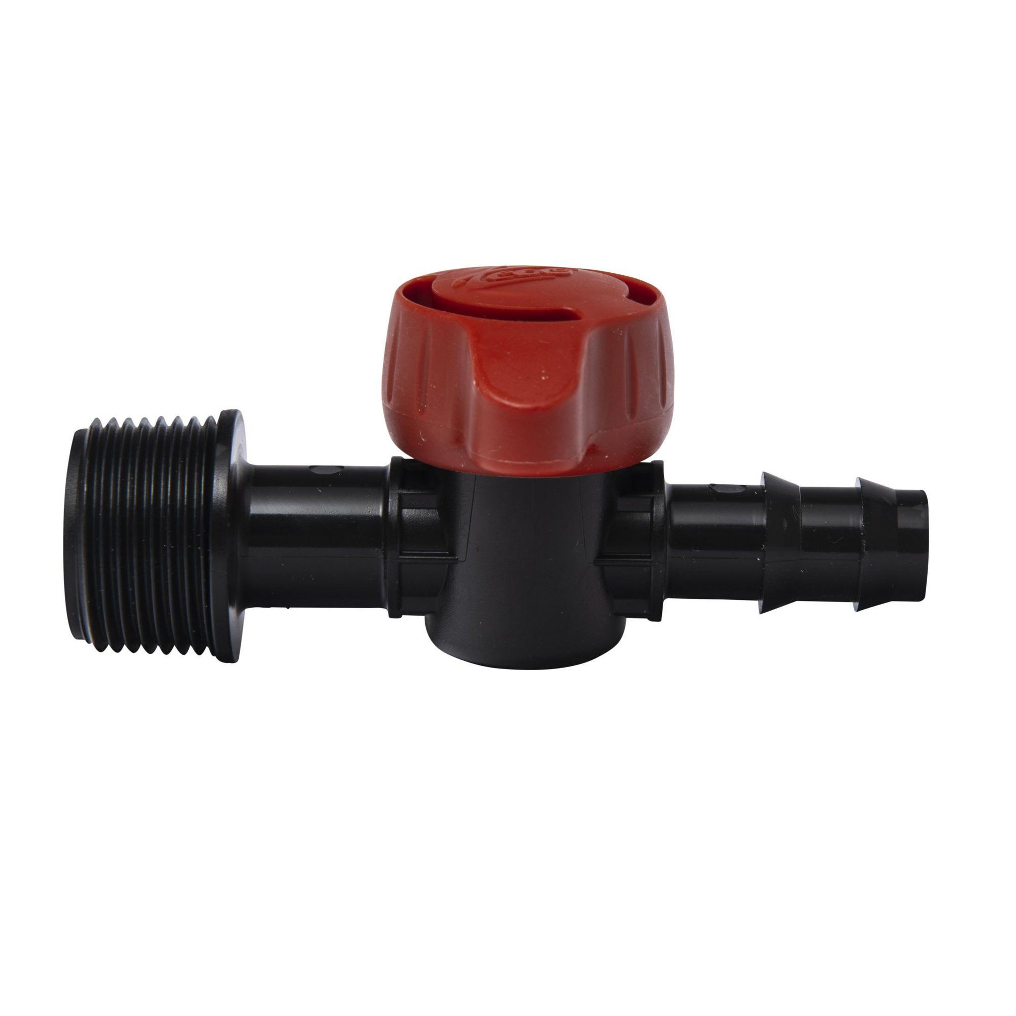 Voir la diapositive 3 : Jardibric Raccord vanne d'arrêt M3/4   Ø 16mm