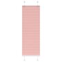 Voir la diapositive 1 : VIDAXL Store plisse rose 40x100 cm largeur du tissu 39,4 cm polyester