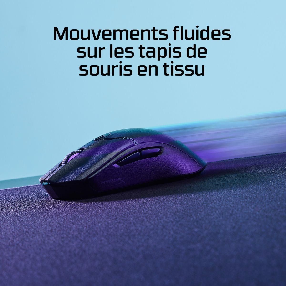 HyperX Souris Gamer Sans Fil Pulsefire Haste 2 Core noir