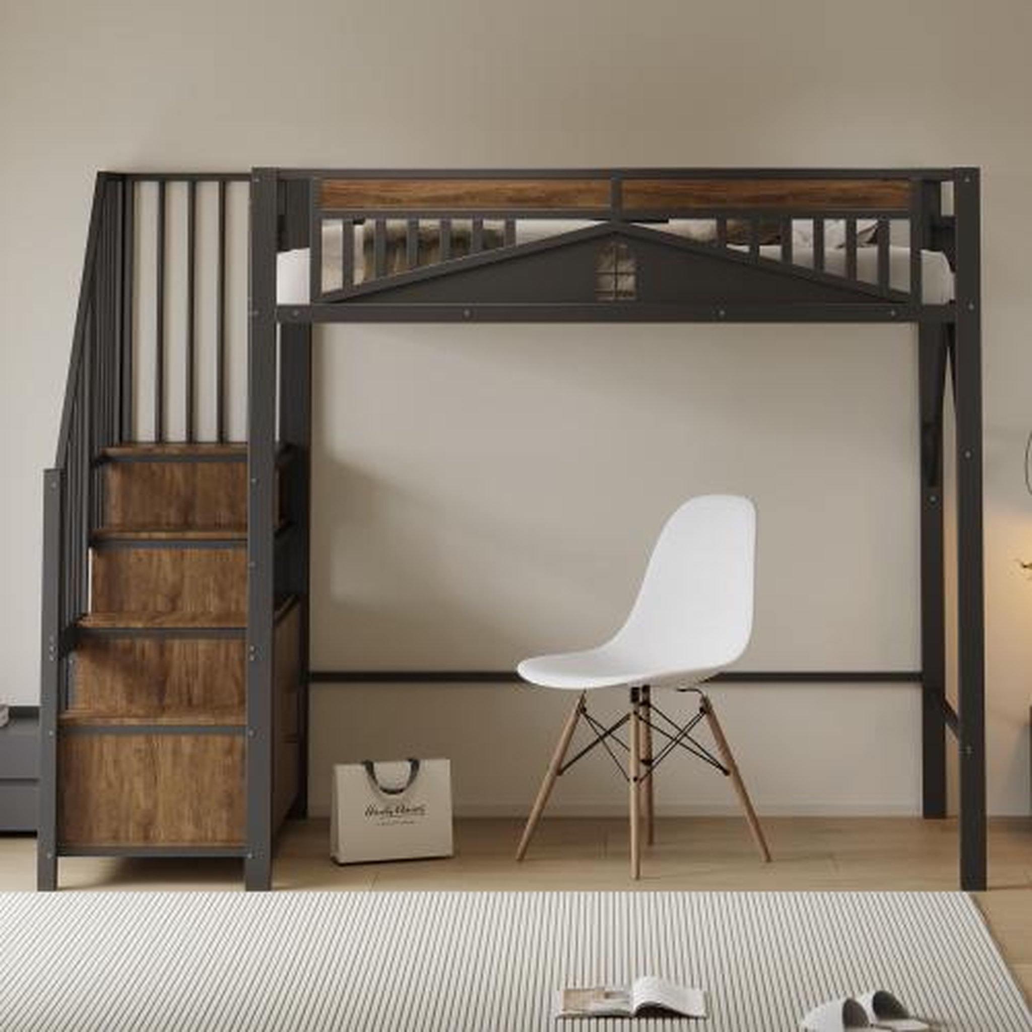 Voir la diapositive 4 : MERAX Lit mezzanine