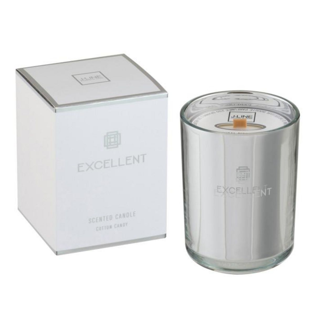 Paris Prix Bougie Parfumée en Verre  Excellent  12cm Cotton Candy