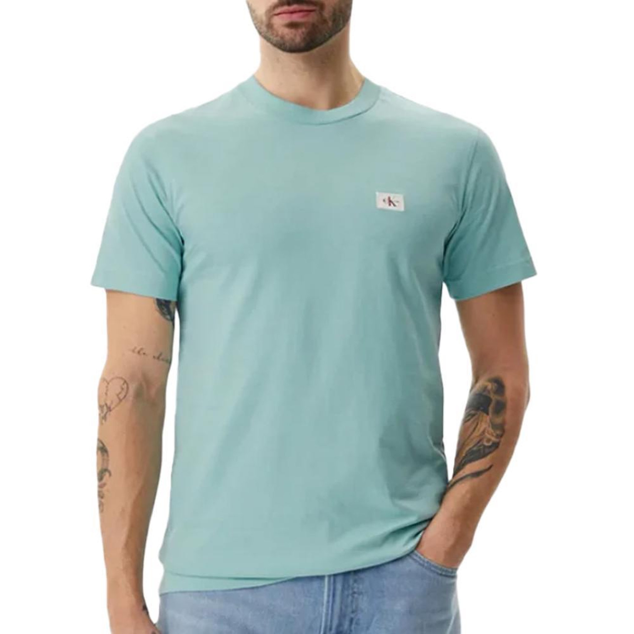 Voir la diapositive 1 : CALVIN KLEIN JEANS T Shirt  Homme Calvin Klein Jeans Label