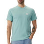 Voir la diapositive 1 : CALVIN KLEIN JEANS T-Shirt Turquoise Homme Calvin Klein Jeans Label