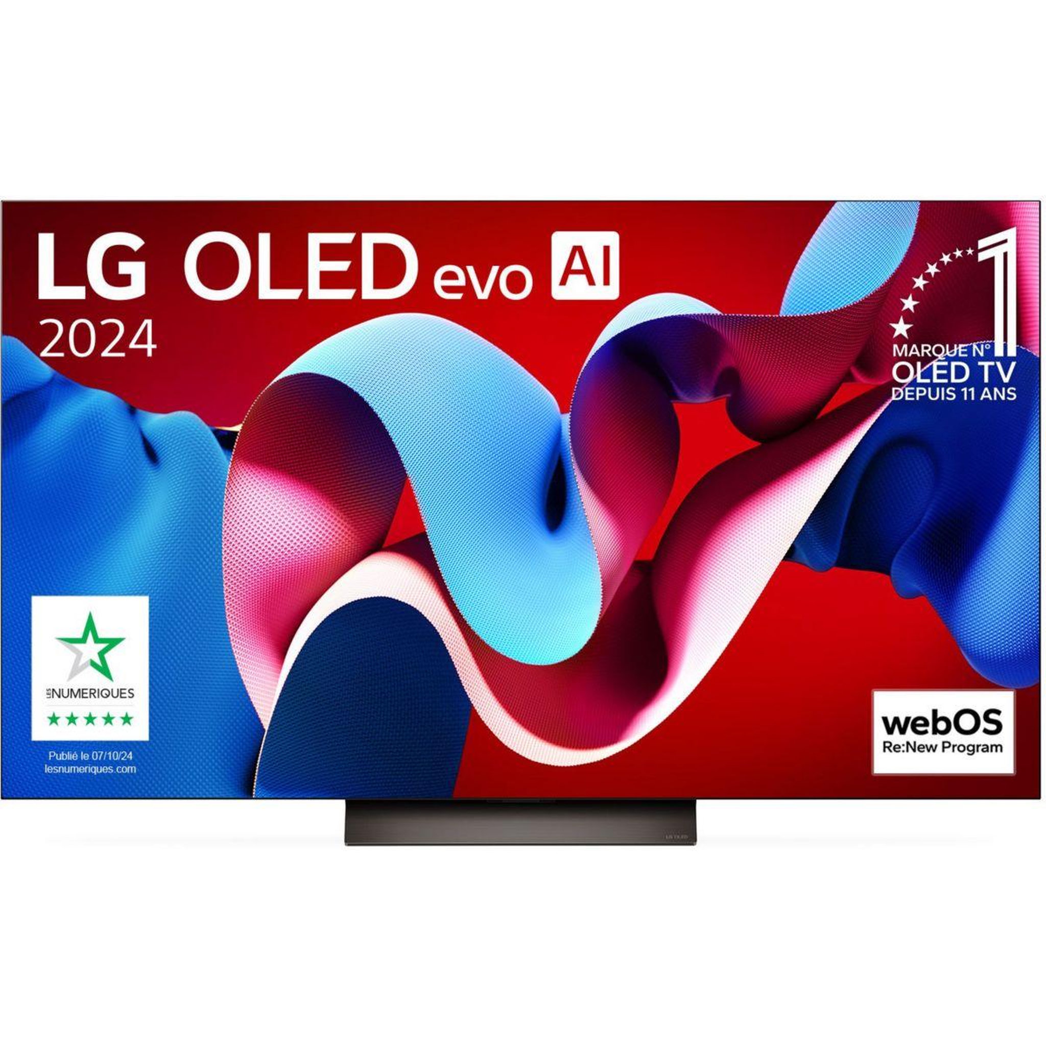 Voir la diapositive 1 : LG TV OLED OLED55C4