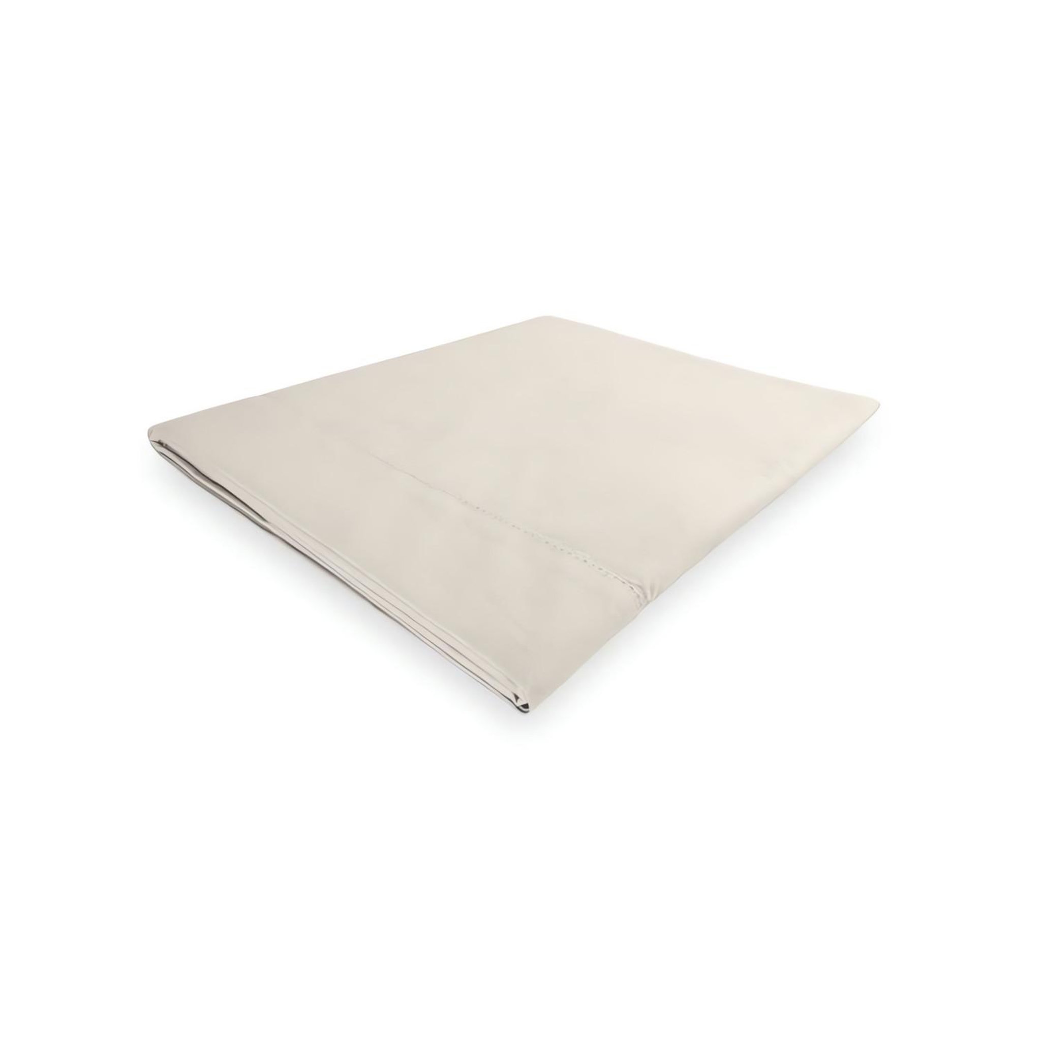Voir la diapositive 1 : SOLEIL D'OCRE Drap plat en coton percale, par soleil d'ocre
