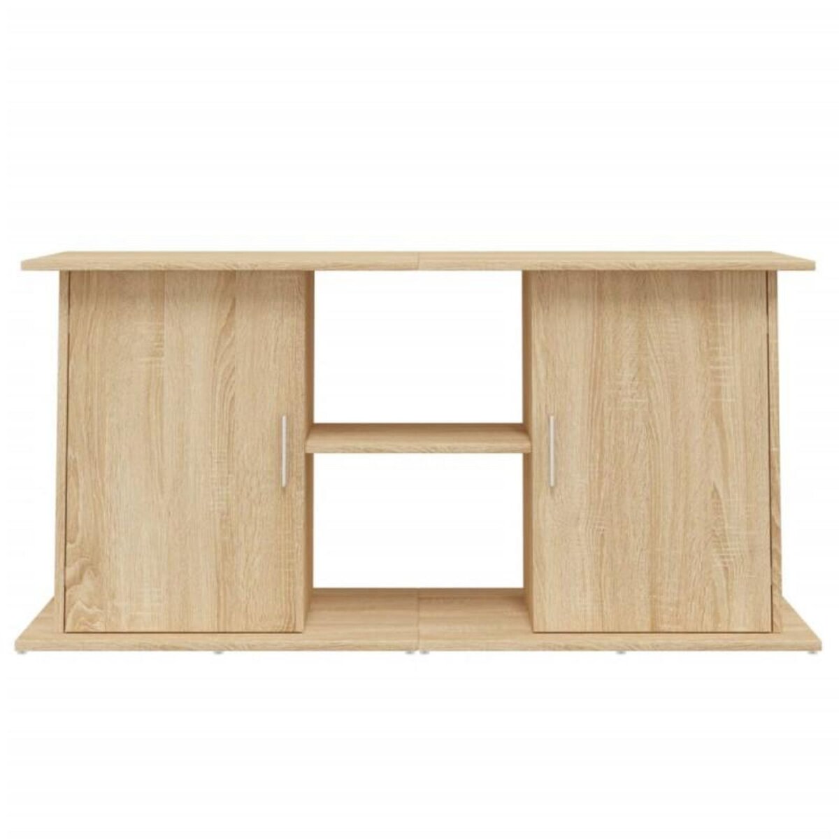 VIDAXL Support d aquarium chêne sonoma 121x41x58 cm bois d ingénierie