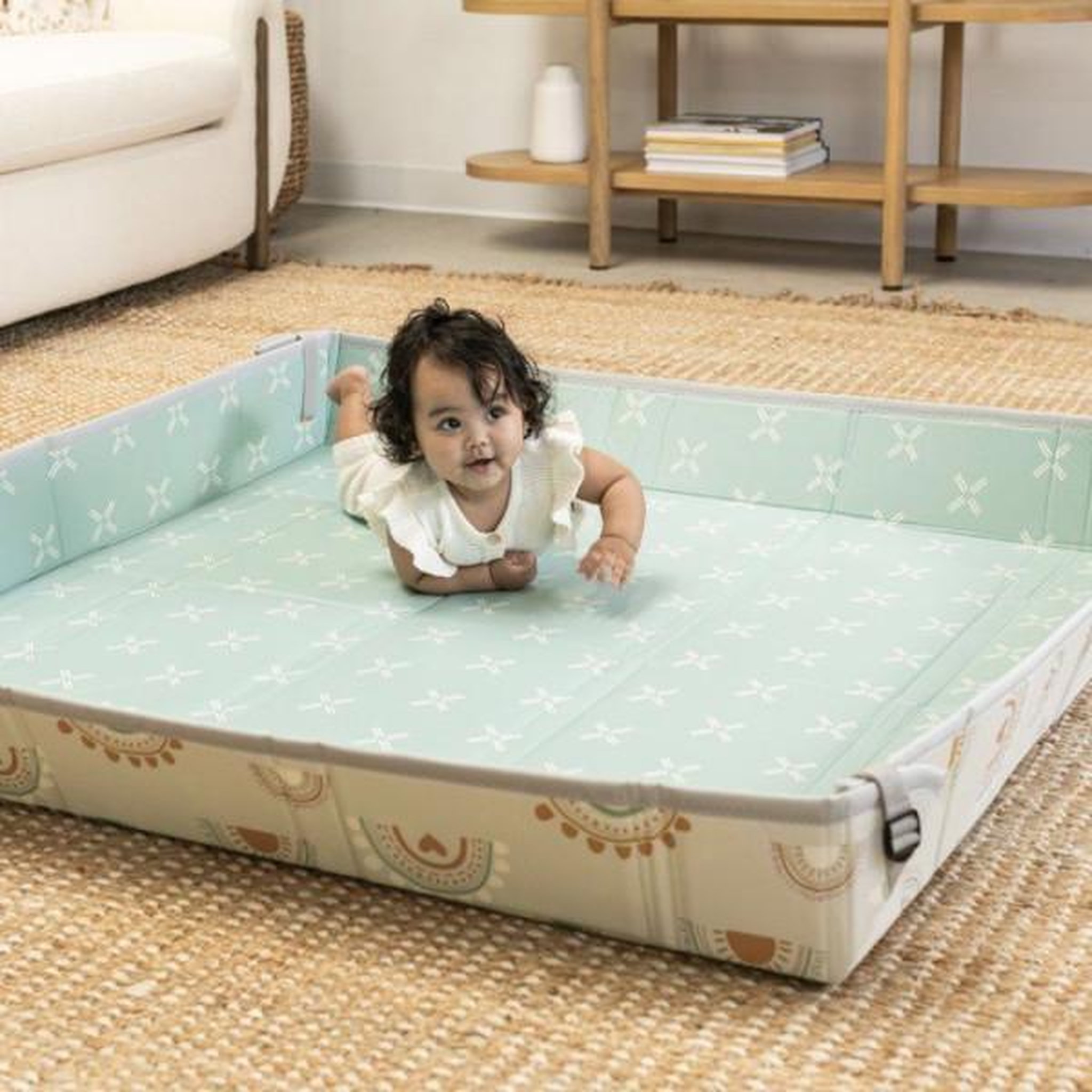 Voir la diapositive 6 : INFANTINO Tapis d'éveil géant - INFANTINO - Pliable - Arc-en-ciel
