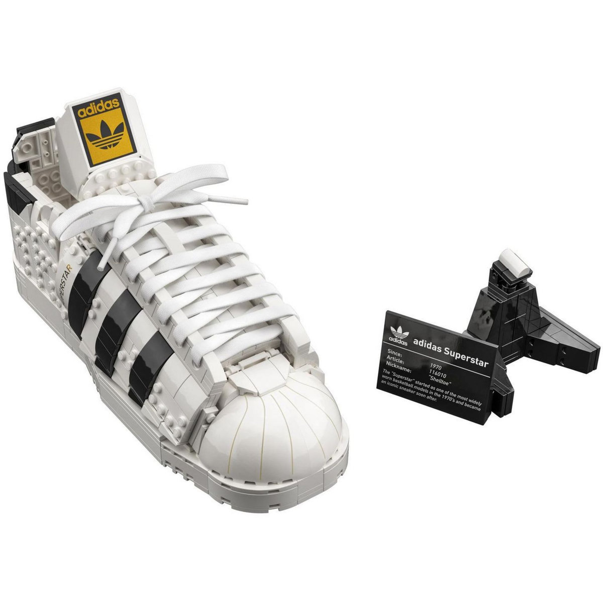 LEGO Icons 10282 Ensemble chaussure adidas Originals Superstar