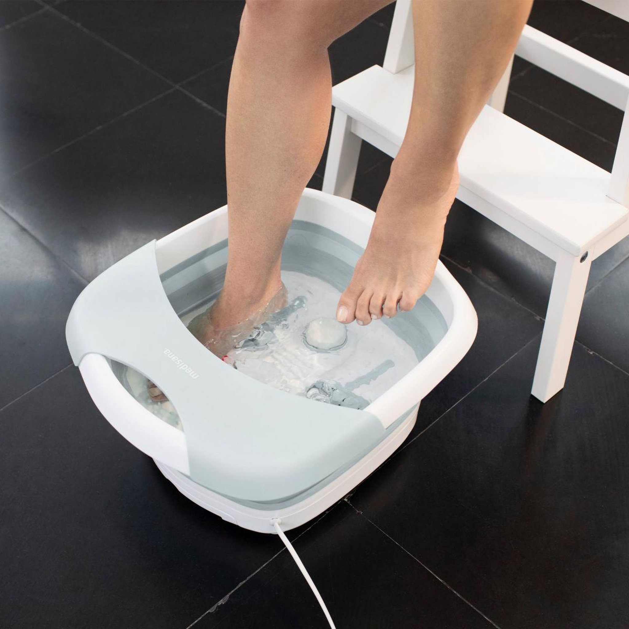 Voir la diapositive 3 : Medisana Thalasso pieds thalasso FS 886