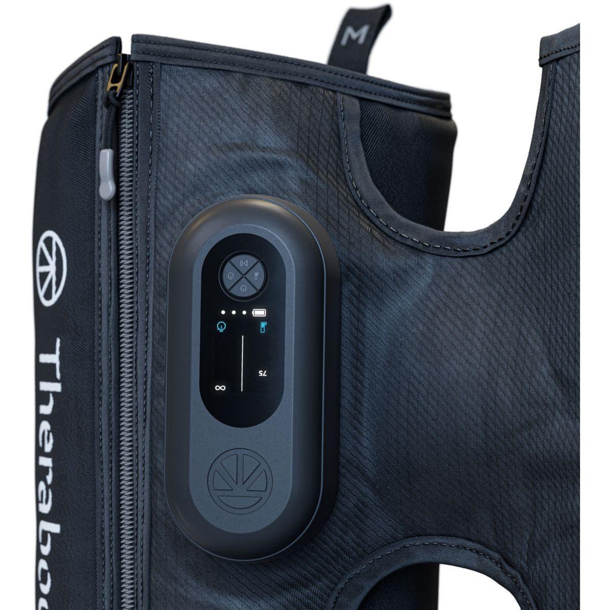 Voir la diapositive 3 : THERAGUN Bottes de pressothérapie de compression Jetboots Prime - M