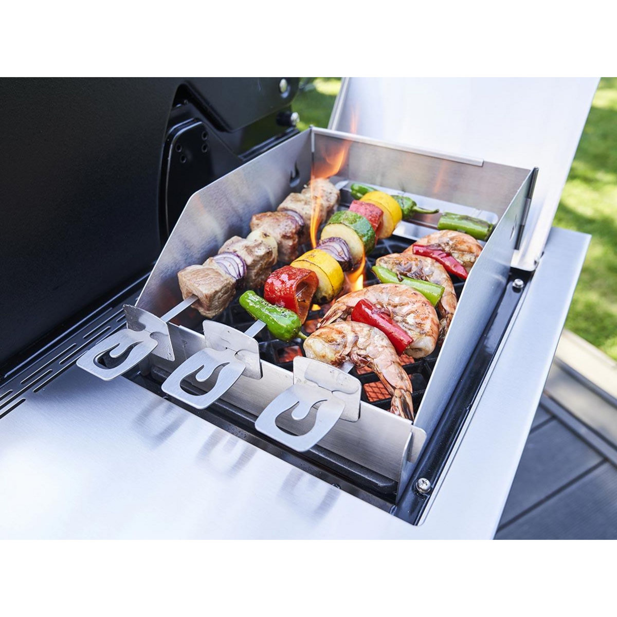 CHAR-BROIL Wind protector pour zone de saisie pour barbecues Professional Pro - Char-Broil