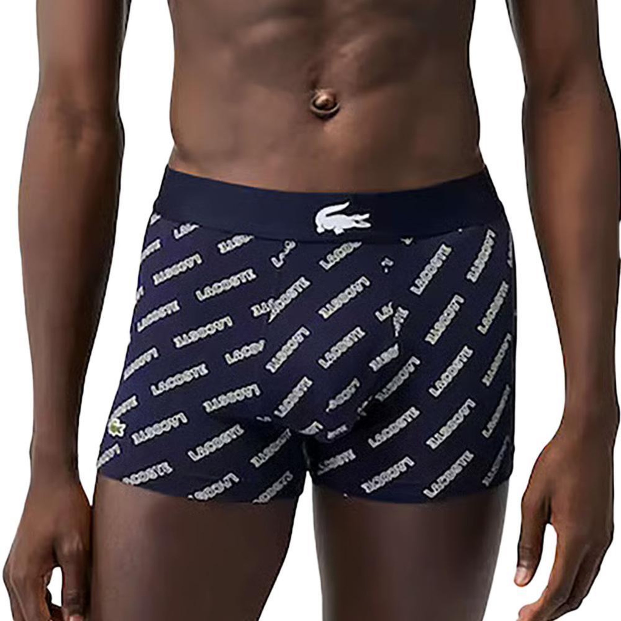 Voir la diapositive 4 : Lacoste X3 boxers marine/gris/bleu homme lacoste 5h1774