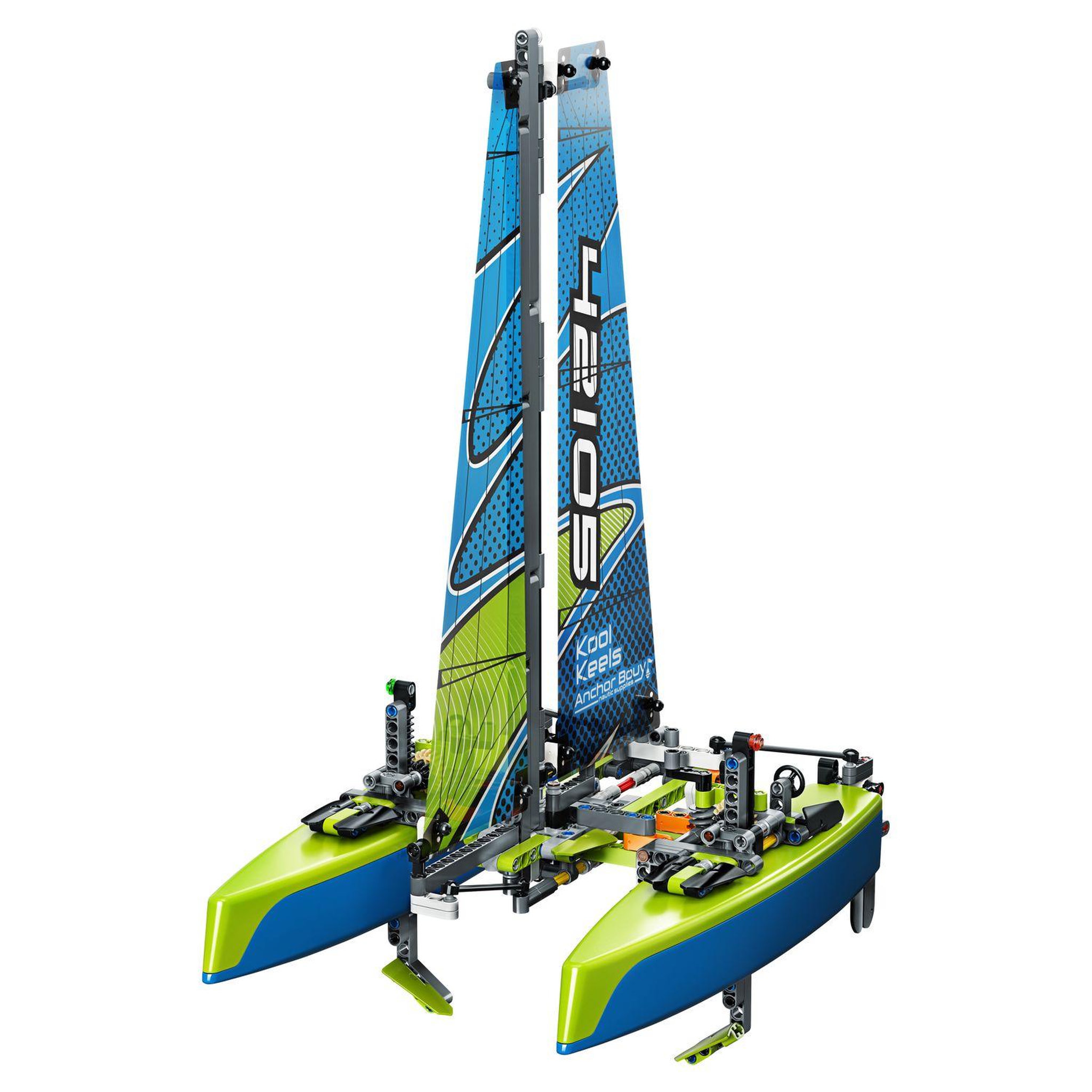 Voir la diapositive 2 : LEGO Technic 42105 - Le catamaran