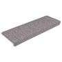 Voir la diapositive 2 : VIDAXL Tapis d'escalier autocollants 30 pcs 65x21x4 cm argente