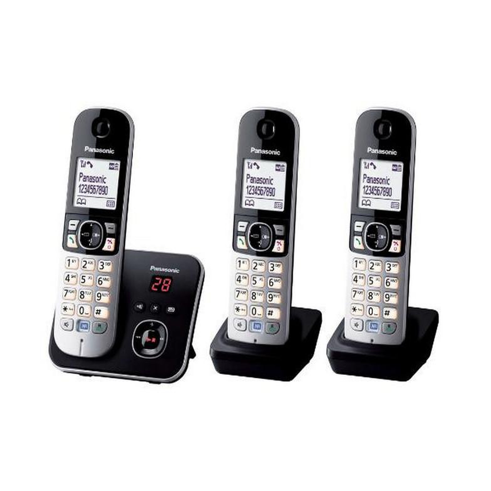Voir la diapositive 4 : PANASONIC Téléphone sans fil KX-TG6823