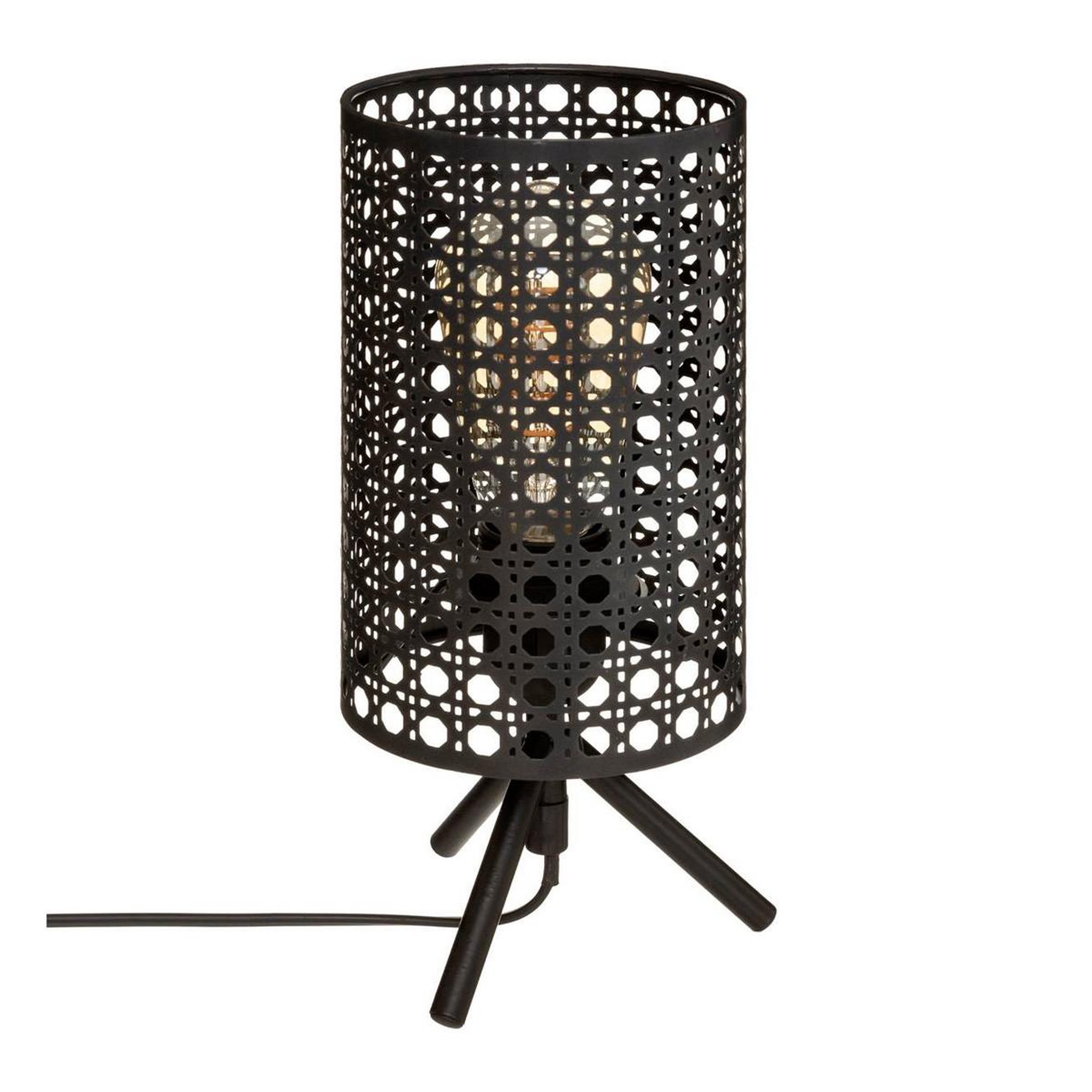 ATMOSPHERA Lampe à poser design  katel  28cm noir