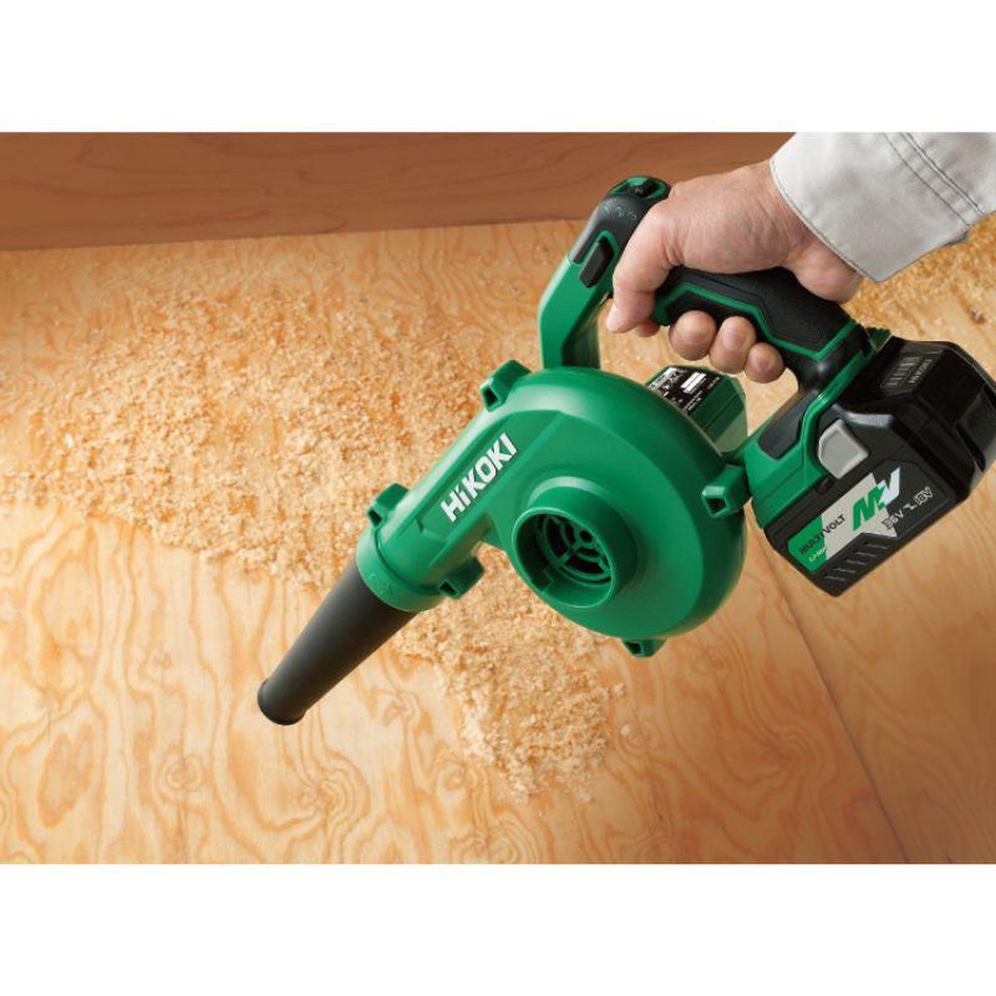 Voir la diapositive 3 : HIKOKI Souffleur 18V HIKOKI RB18DCW4Z Li-ion solo - Fonction aspirateur