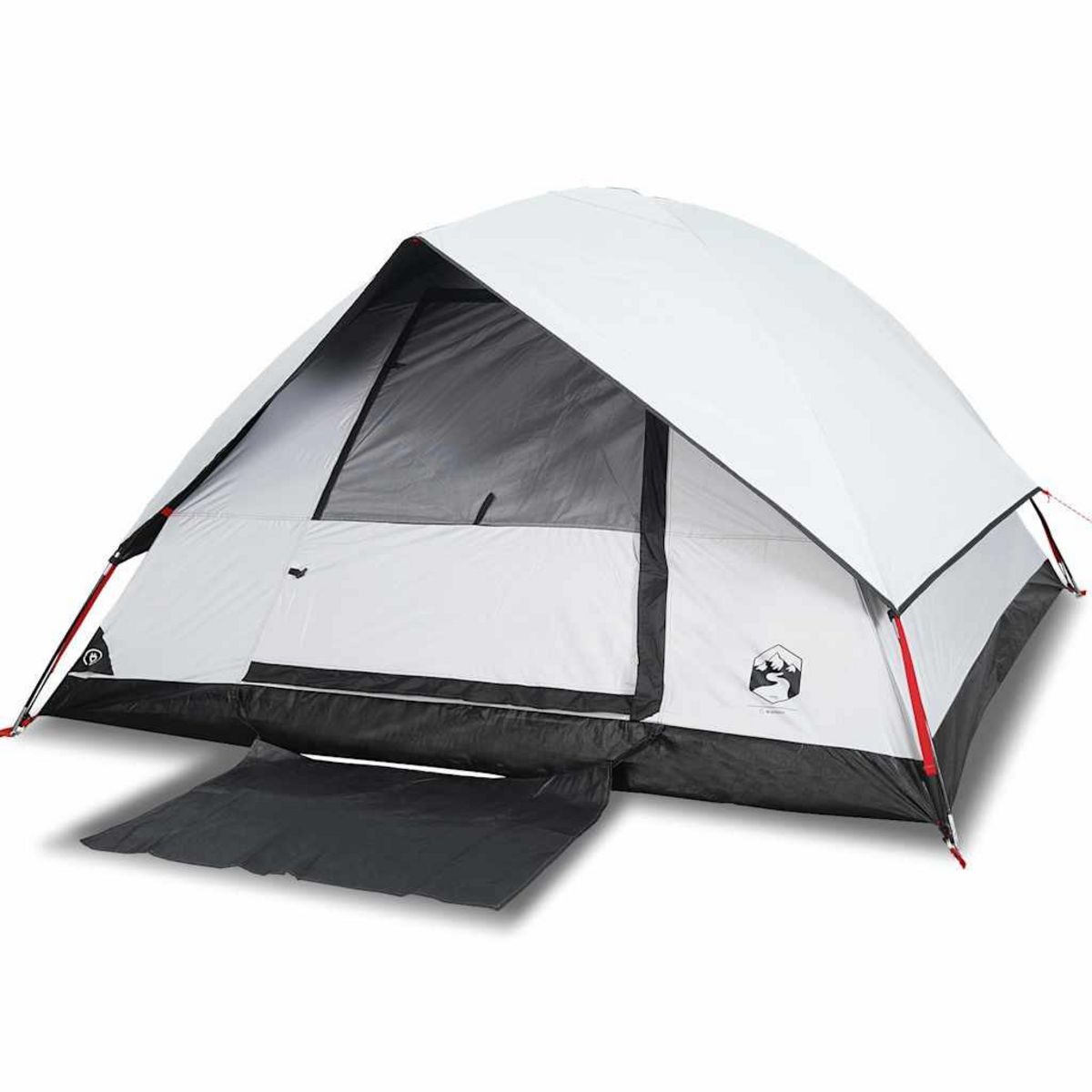 VIDAXL Tente de camping a dome 4 personnes tissu occultant impermeable